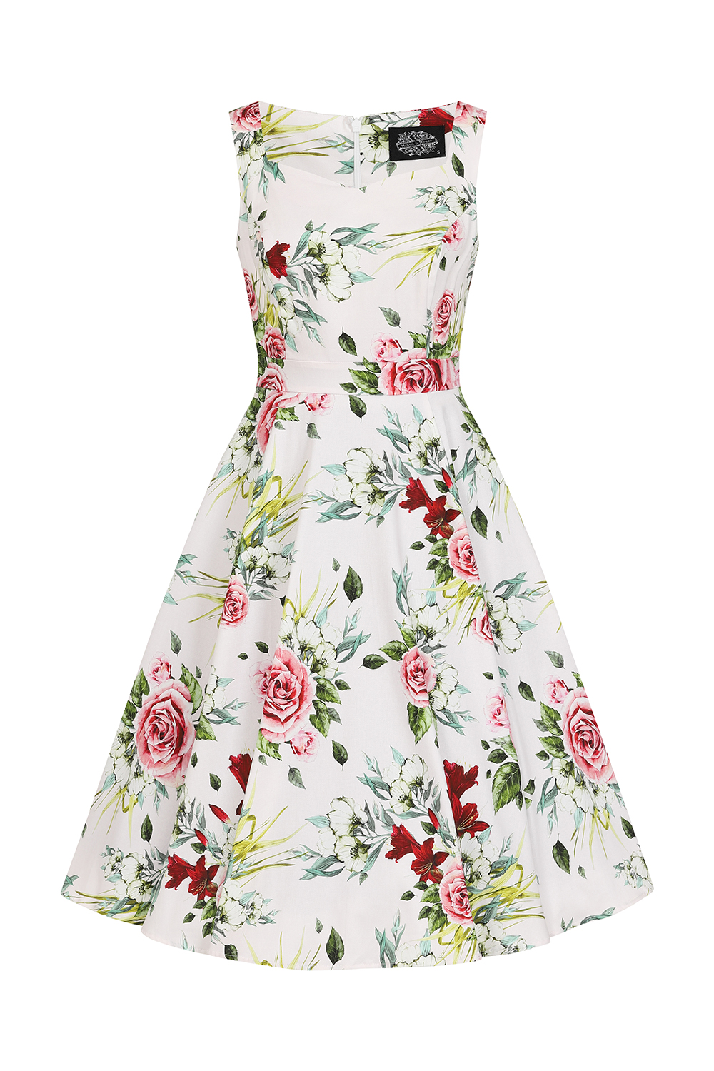 Carole Floral Swing Dress